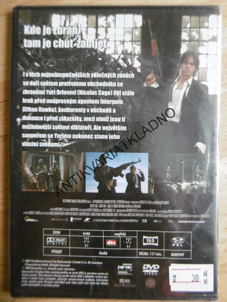 OBCHODNÍK SE SMRTÍ, DVD FILM