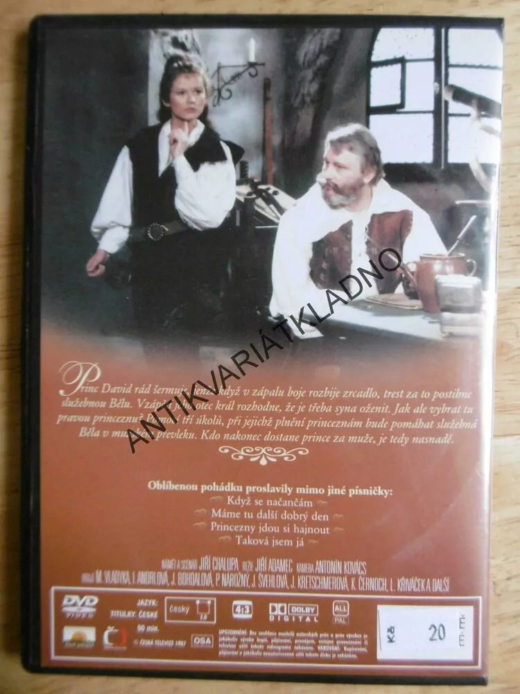 CO TAKHLE SVATBA, PRINCI?, DVD FILM