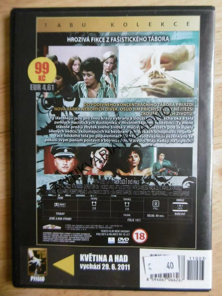 TÁBOR ČÍSLO 5: DÍVČÍ PEKLO, DVD FILM