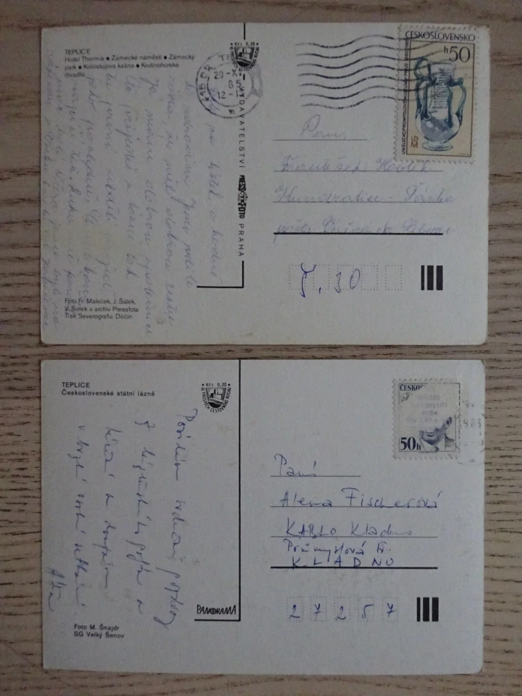 TEPLICE, OKRES TEPLICE, 2 KUSY 