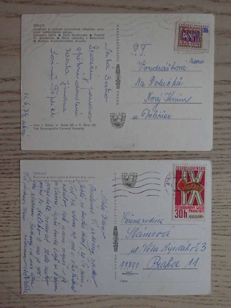 TEPLICE, OKRES TEPLICE, 2 KUSY 