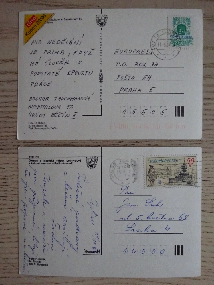 TEPLICE, OKRES TEPLICE, 2 KUSY 