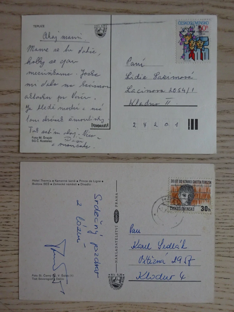 TEPLICE, OKRES TEPLICE, 2 KUSY 