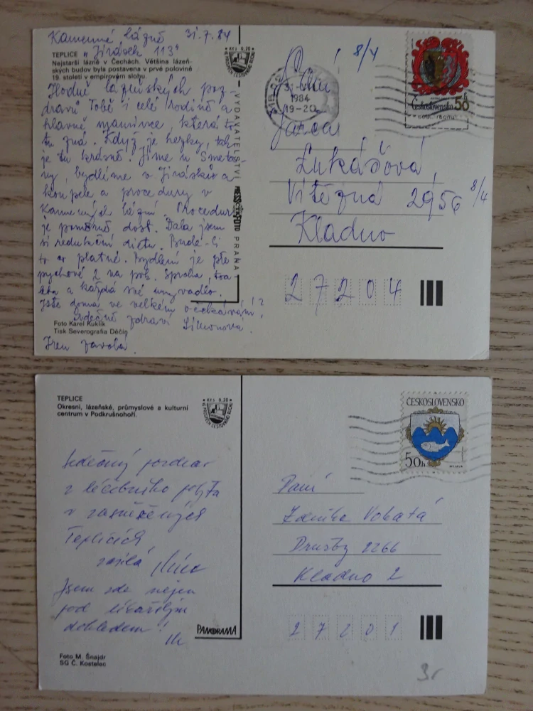 TEPLICE, OKRES TEPLICE, 2 KUSY 