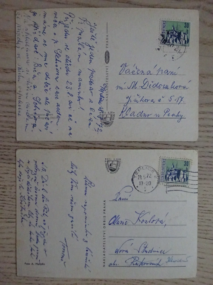 TEPLICE, OKRES TEPLICE, 2 KUSY 