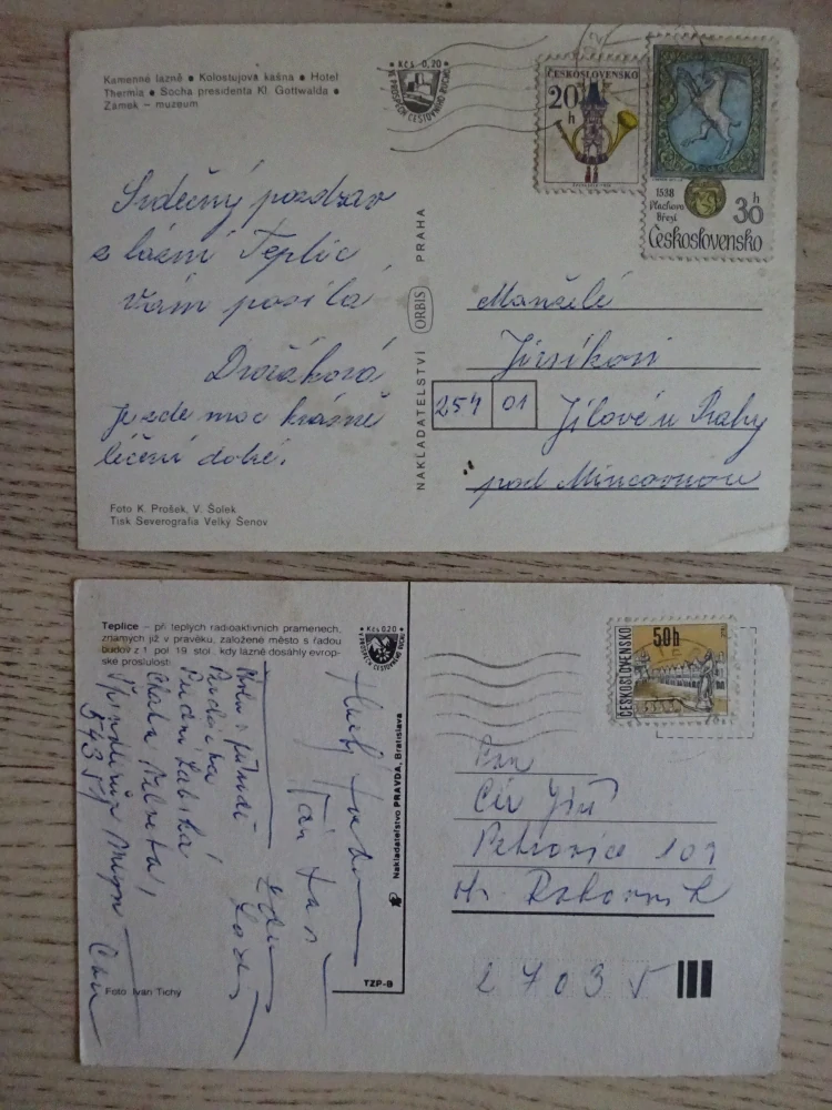 TEPLICE, OKRES TEPLICE, 2 KUSY 