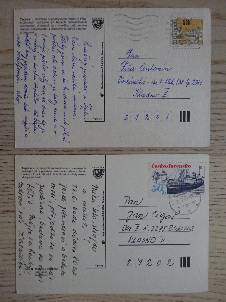 TEPLICE, OKRES TEPLICE, 2 KUSY