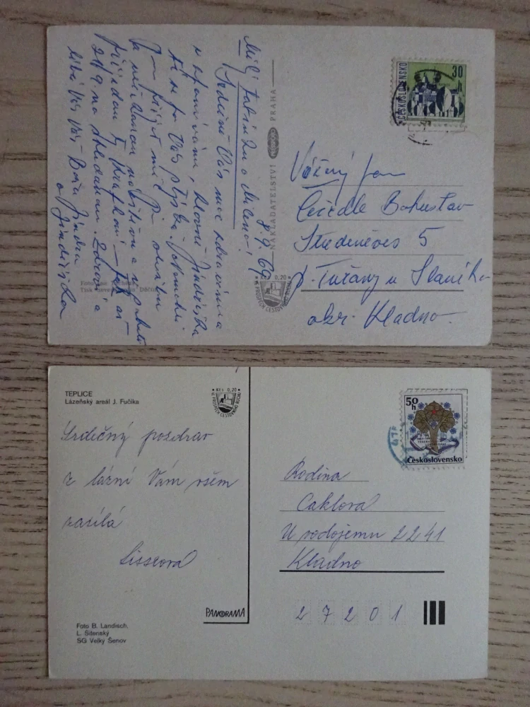 TEPLICE, OKRES TEPLICE, 2 KUSY 