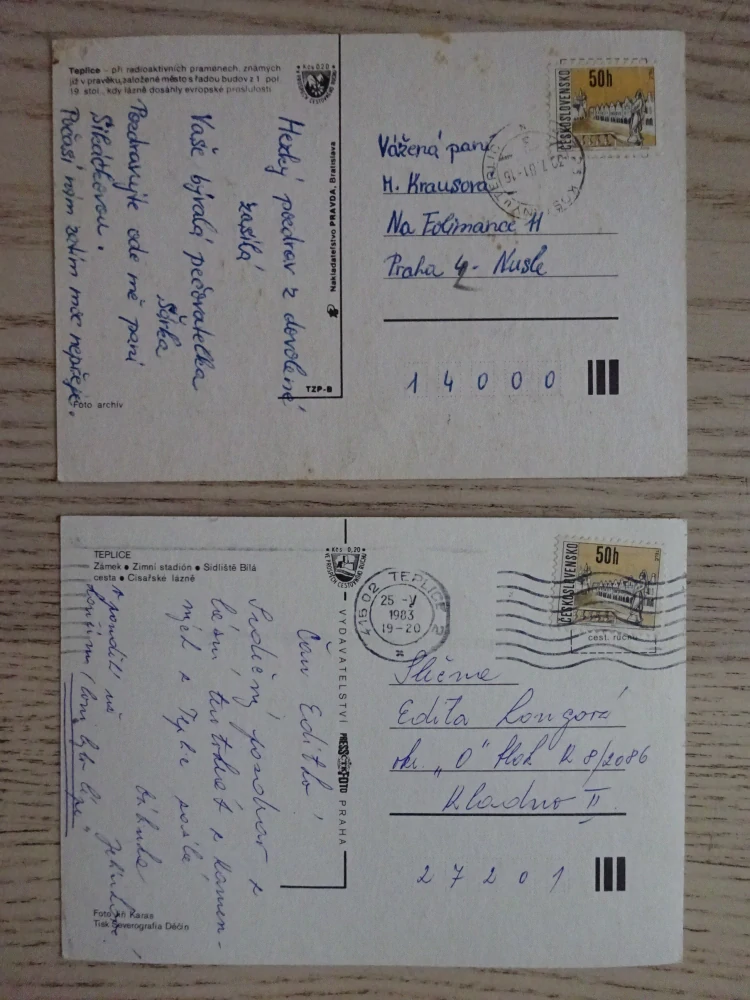 TEPLICE, OKRES TEPLICE, 2 KUSY 