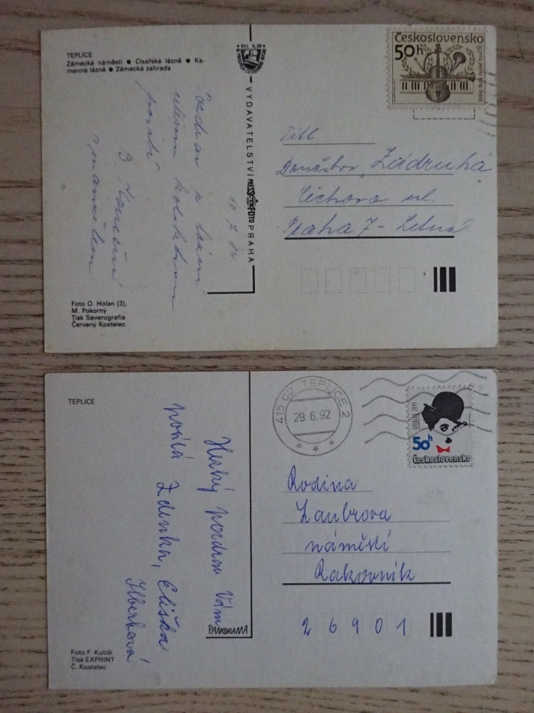 TEPLICE, OKRES TEPLICE, 2 KUSY 