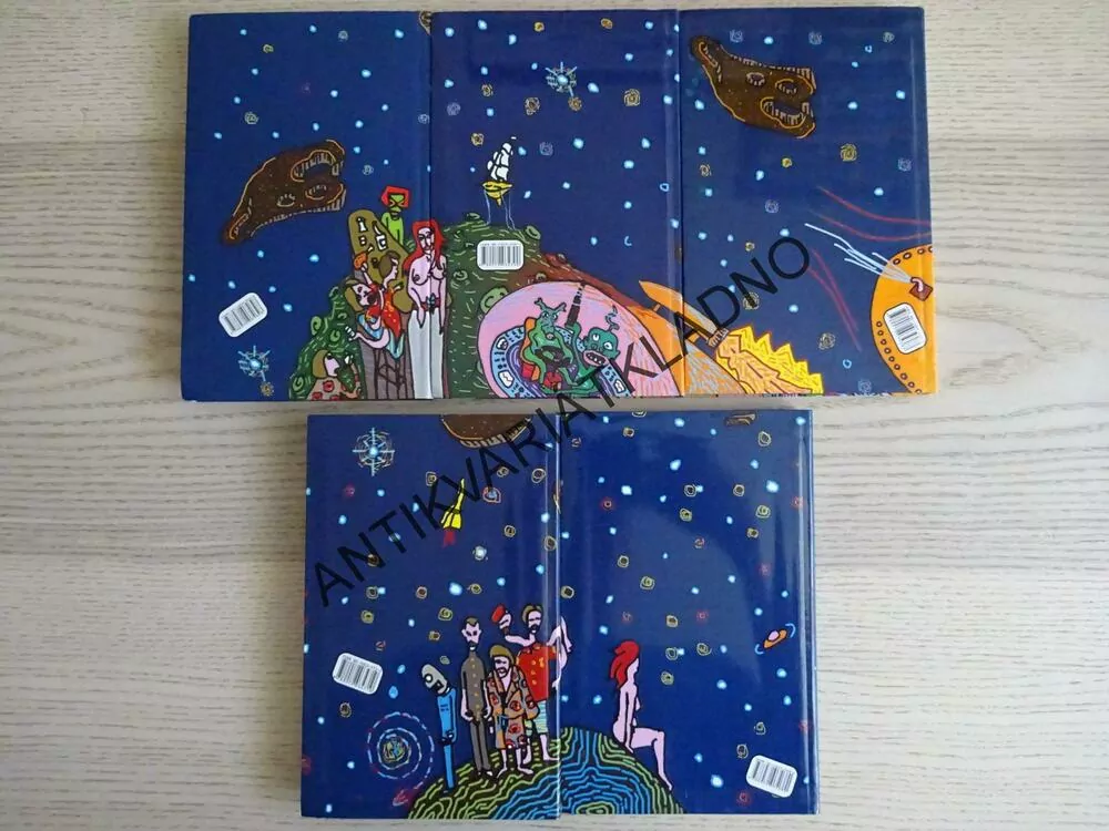STOPAŘŮV PRŮVODCE GALAXIÍ, DOUGLAS ADAMS 1-5, **an