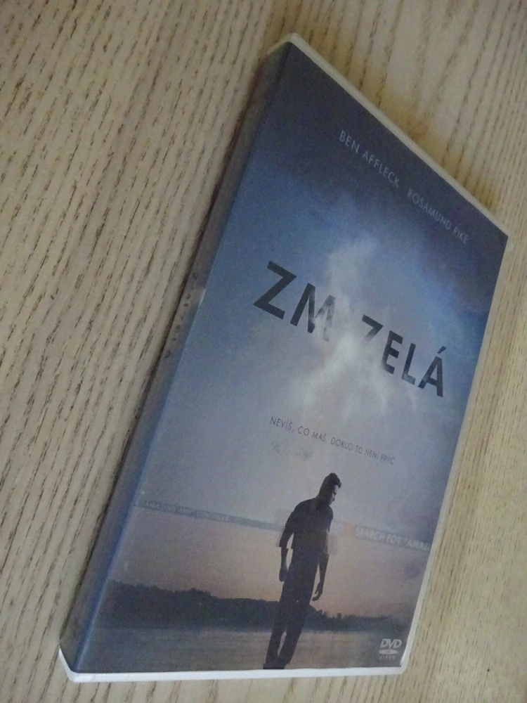 ZMIZELÁ, BEN AFFLECK, DVD FILM