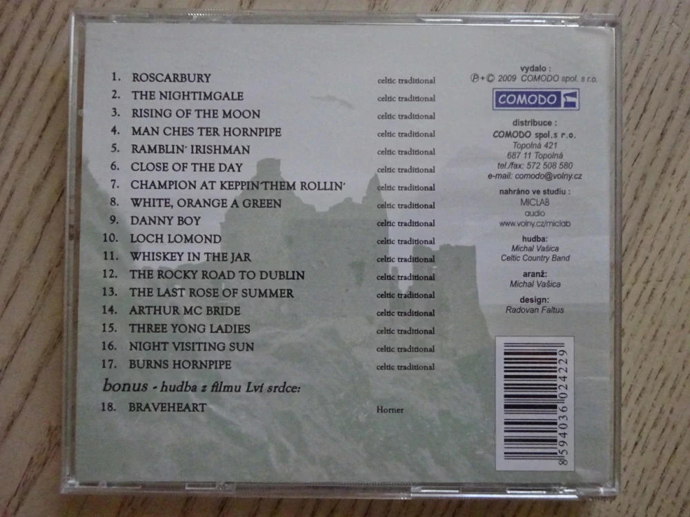 THE BEST OF CELTIC, CD HUDBA