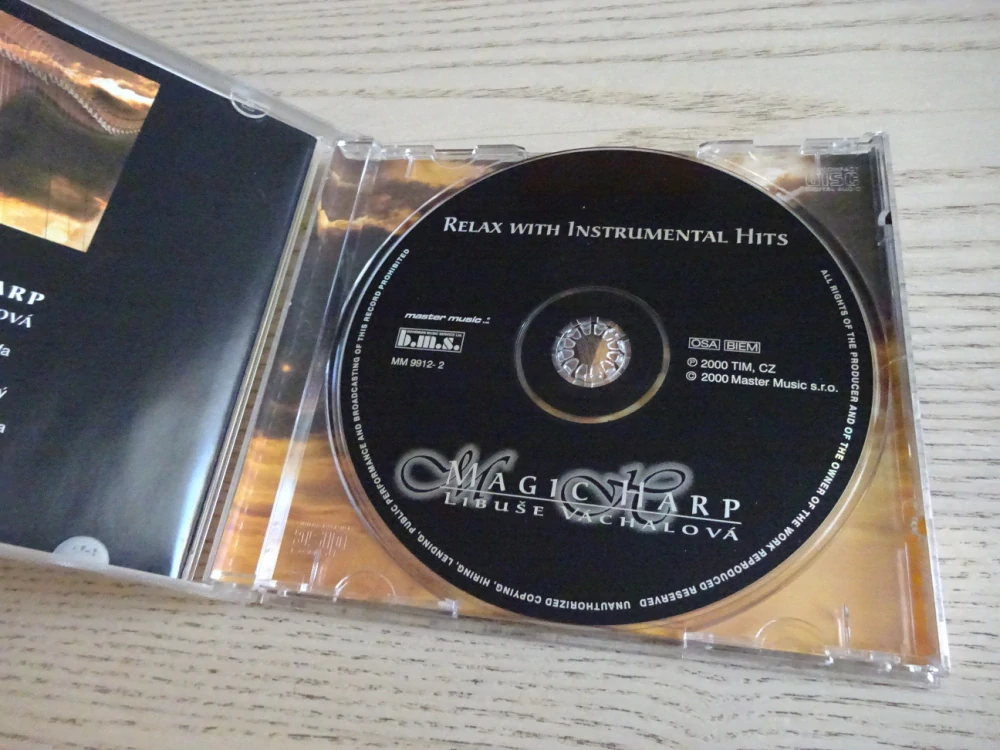 HARP-HARFA, LIBUŠE VÁCHALOVÁ, CD HUDBA