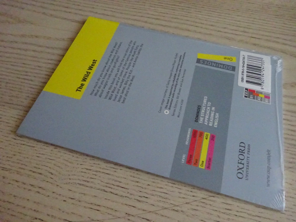 THE WILD WEST, JOHN ESCOTT, ANGLICKY, VČETNĚ CD, **an