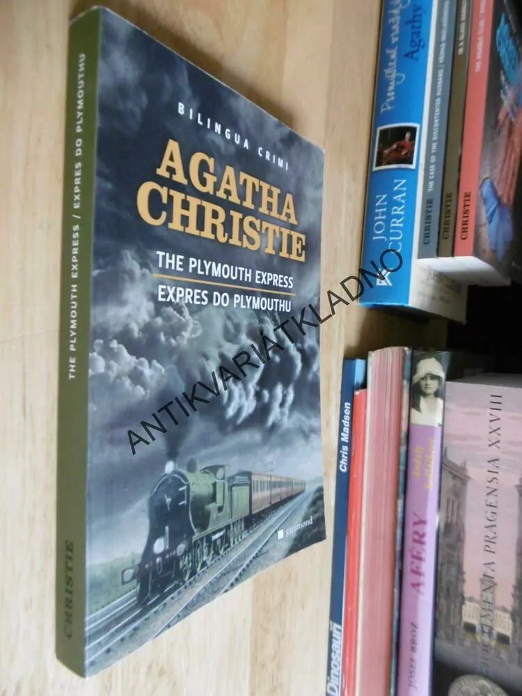 EXPRES DO PLYMOUTHU, AGATHA CHRISTIE, ČESKO- ANGLICKY,