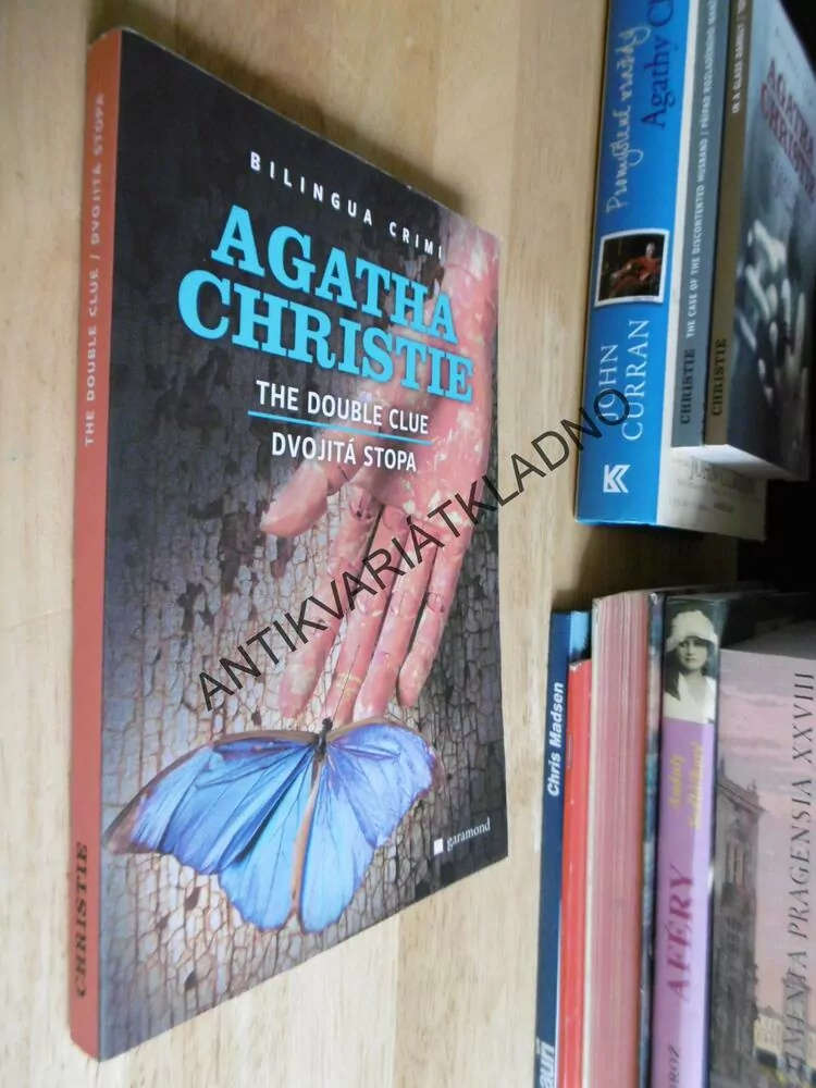 DVOJITÁ STOPA, AGATHA CHRISTIE, ČESKO- ANGLICKY,