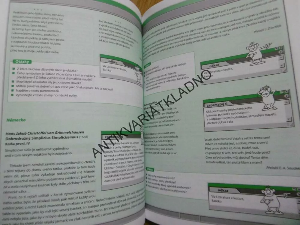 ČÍTANKA 1. K LITERATUŘE V KOSTCE PRO STŘEDNÍ ŠKOLY, SOCHROVÁ