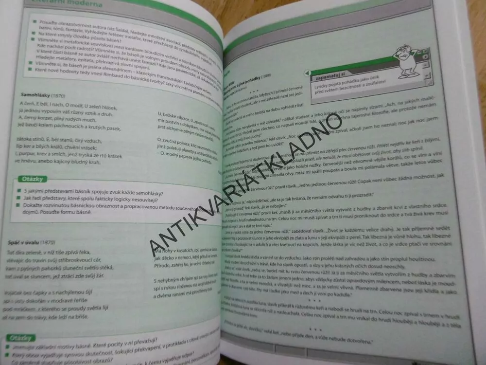 ČÍTANKA 2. K LITERATUŘE V KOSTCE PRO STŘEDNÍ ŠKOLY, SOCHROVÁ