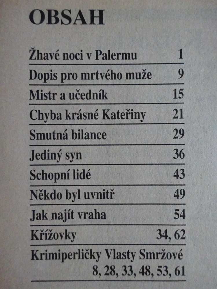 CHYBA KRÁSNÉ KATEŘINY AJ. SKUTEČNÉ PŘÍBĚHY, 5/1997