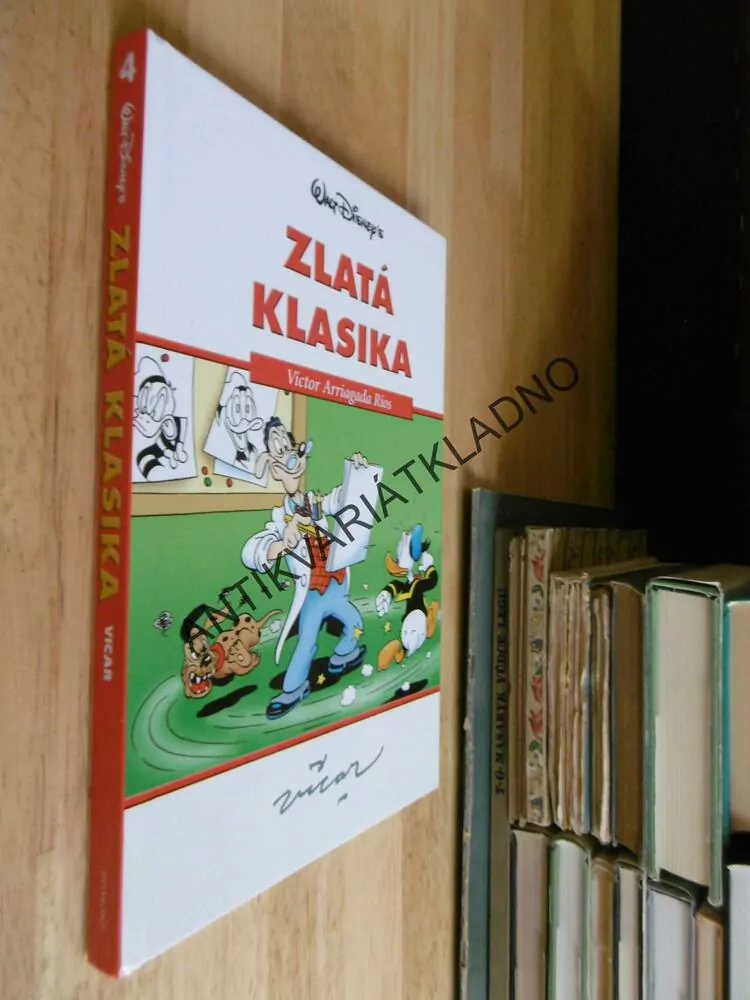 ZLATÁ KLASIKA, VICTOR ARRIAGADA RIOS, DISNEY, KOMIKS DONALD KAČER