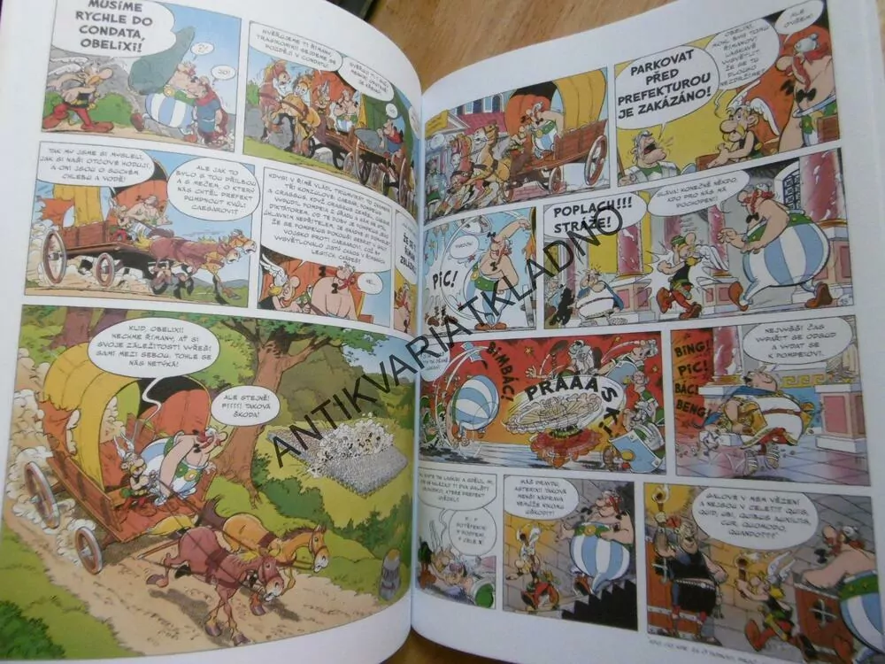 ASTERIX A LATRAVIATA, KOMIKS, UDERZO