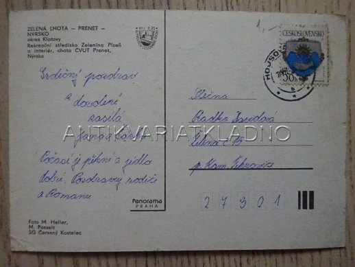 ZELENÁ LHOTA, PRENET, NÝRSKO, OKRES KLATOVY