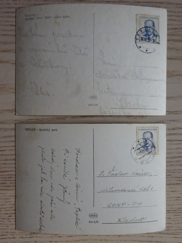 TEPLICE, 2 KUSY