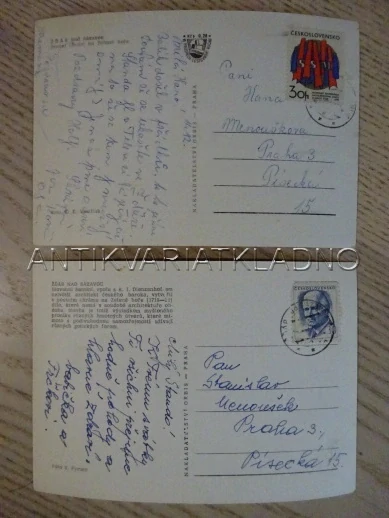 ŽĎÁR NAD SÁZAVOU, POUTNÍ CHRÁM NA ZELENÉ HOŘE, 2 KUSY