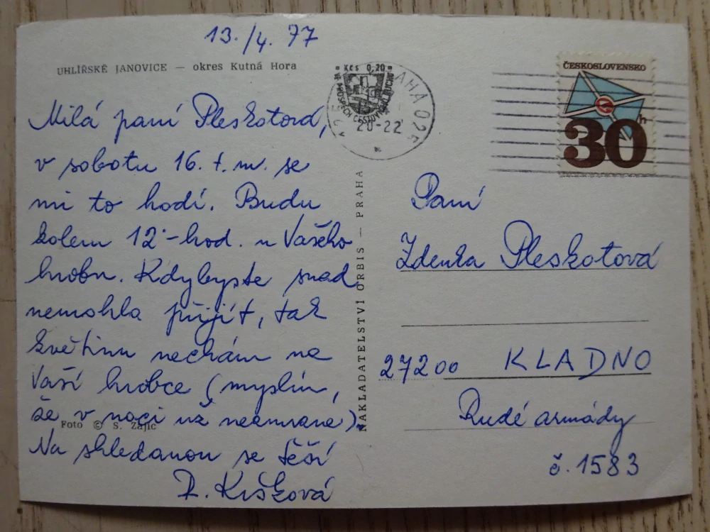 UHLÍŘSKÉ JANOVICE, OKRES KUTNÁ HORA