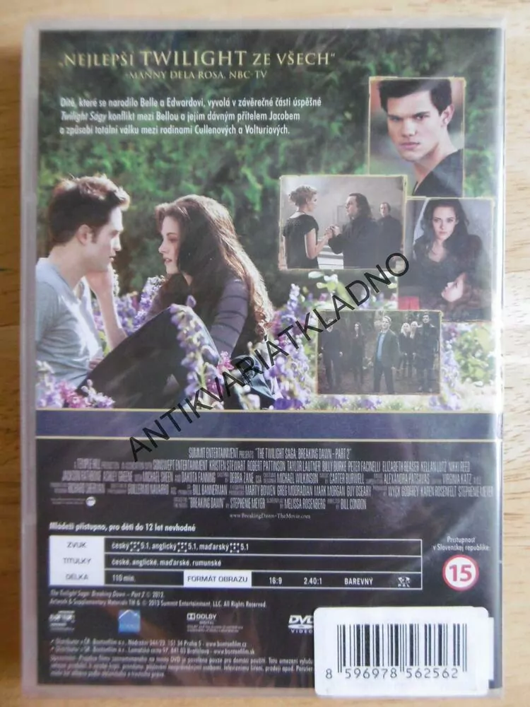 ROZBŘESK, 2., DVD FILM