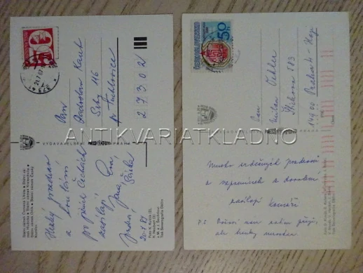 ZÁMKY JIŽNÍCH ČECH, 2 KUSY