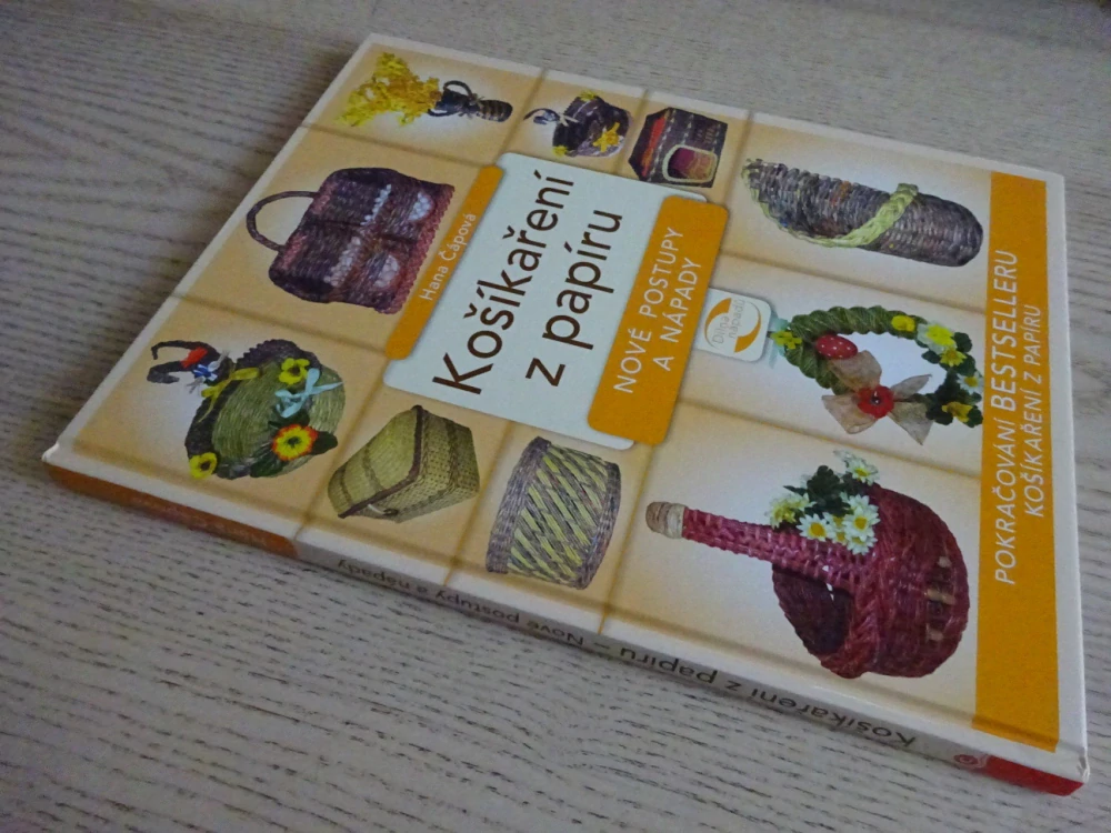KOŠÍKAŘENÍ Z PAPÍRU, HANA ČÁPOVÁ, **an