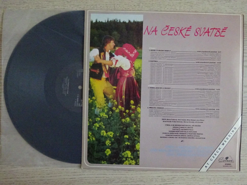 NA ČESKÉ SVATBĚ, LP
