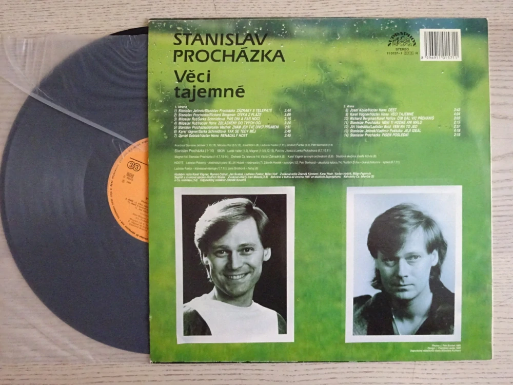 STANISLAV PROCHÁZKA, VĚCI TAJEMNÉ, LP