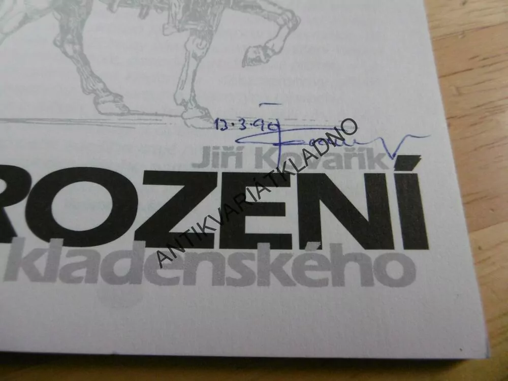 UROZENÍ KRAJE KLADENSKÉHO, KOVAŘÍK, KLADNO, 1996, **an
