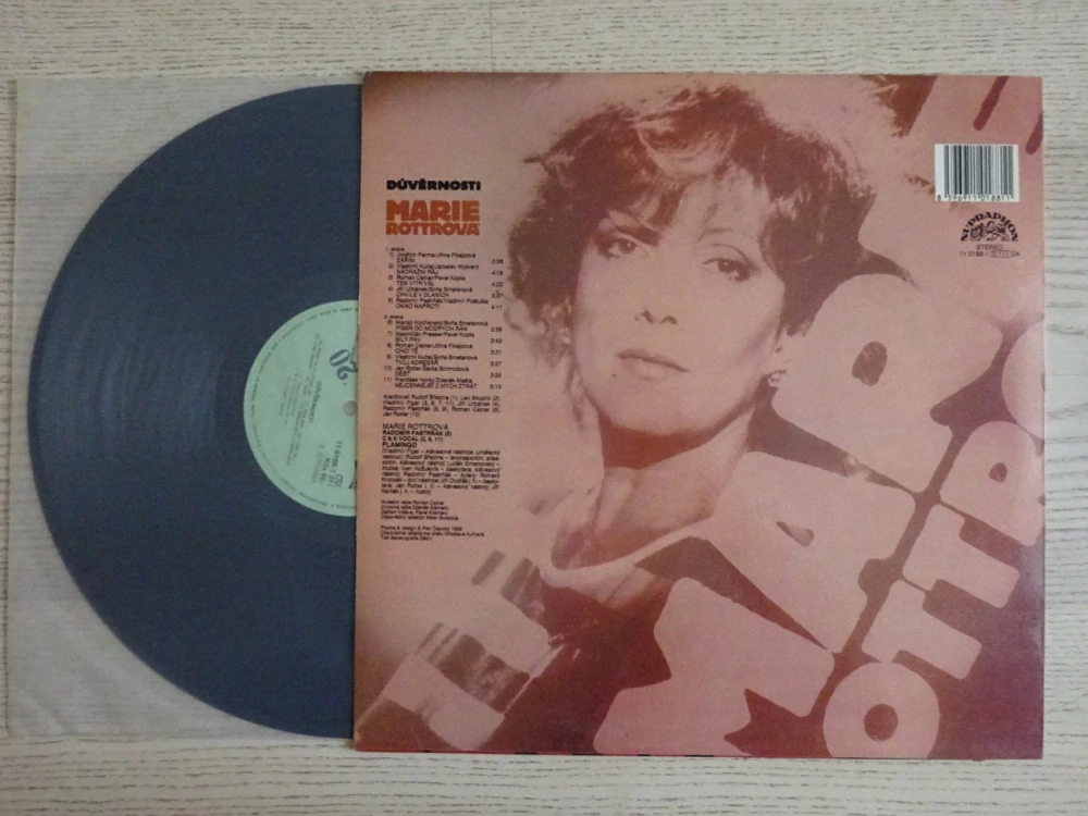 MARIE ROTTROVÁ, DŮVĚRNOSTI, LP