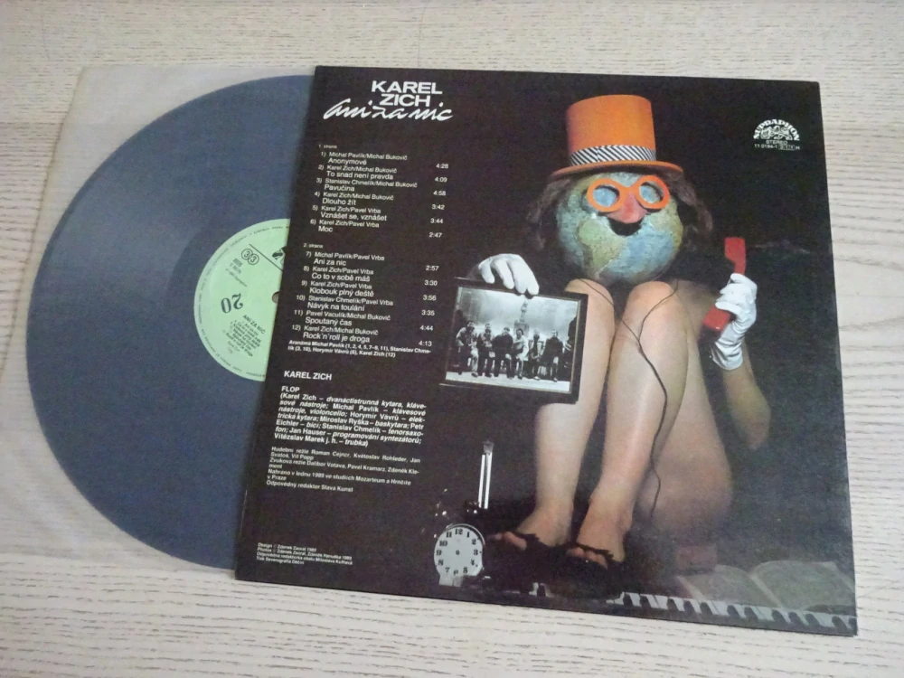 KAREL ZICH, ANI ZA NIC, LP