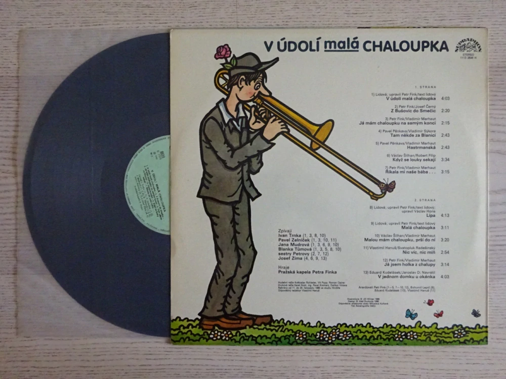 V ÚDOLÍ MALÁ CHALOUPKA, PRAŽSKÁ KAPELA PETRA FINKA, LP