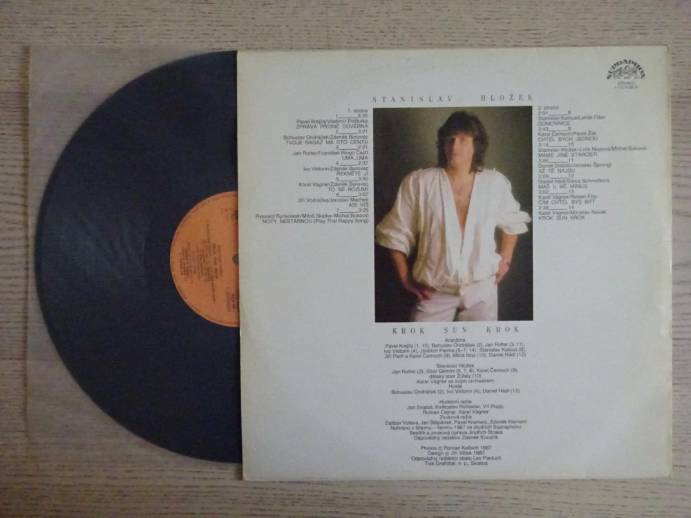 STANISLAV HLOŽEK, KROK SUN KROK, LP