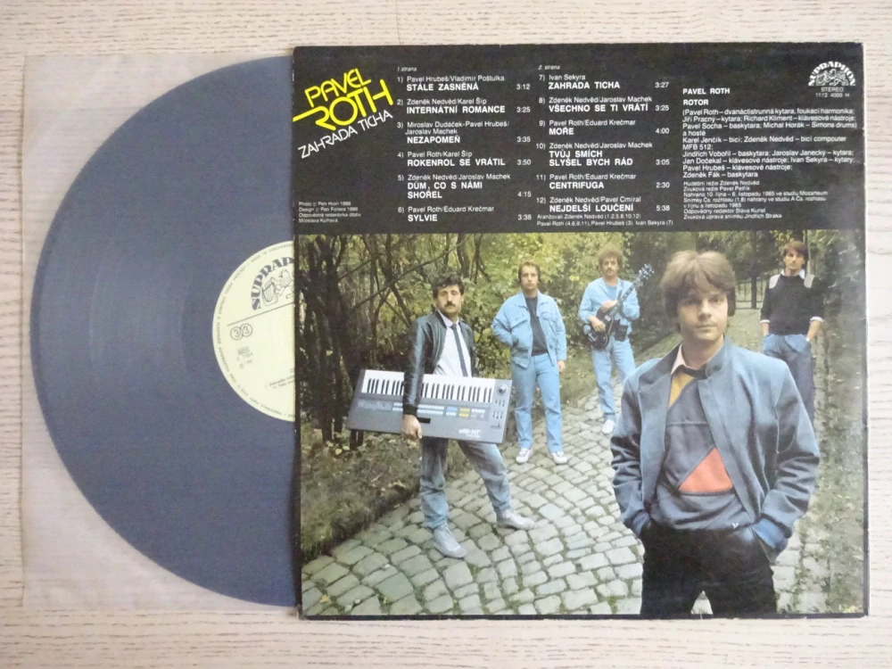 PAVEL ROTH, ZAHRADA TICHA, LP