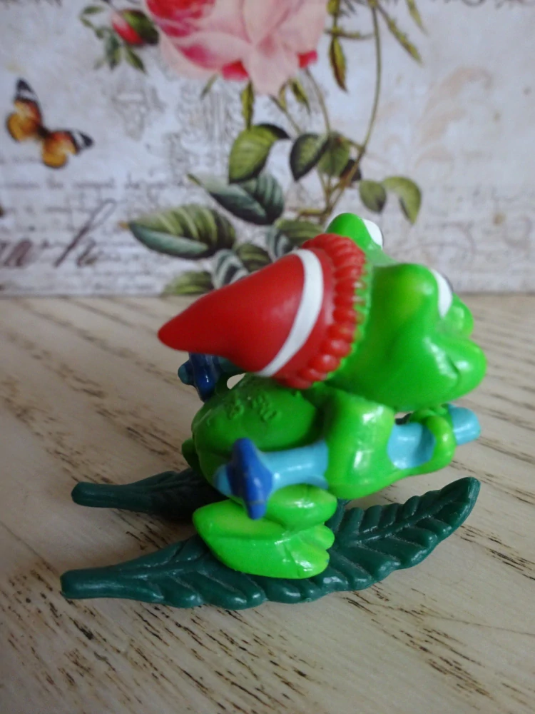FIGURKA KINDER - ŽÁBA, LYŽAŘ