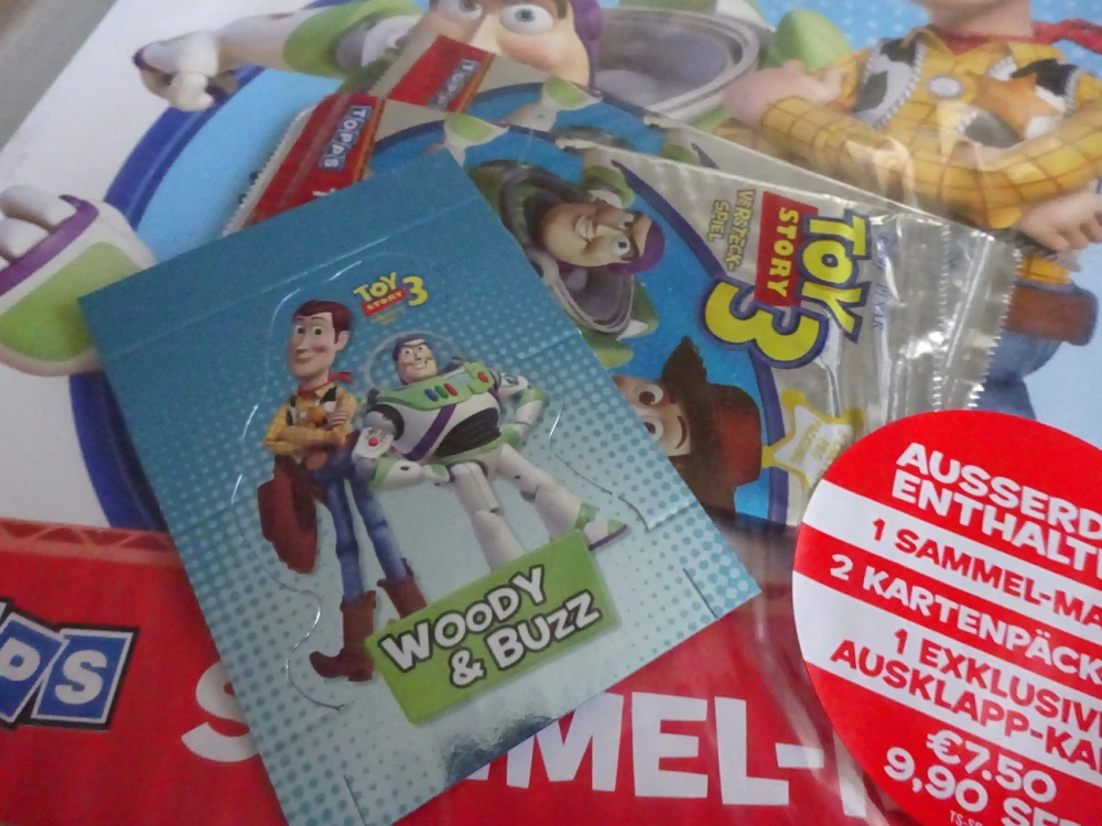 TOY STORY 3, SBĚRATELSKÉ ALBUM