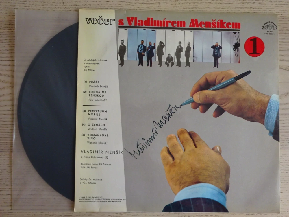 VEČER S VLADIMÍREM MENŠÍKEM 1, VLADIMÍR MENŠÍK
