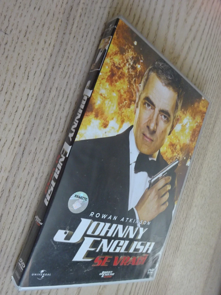JOHNNY ENGLISH SE VRACÍ, ROWAN ATKINSON, DVD FILM