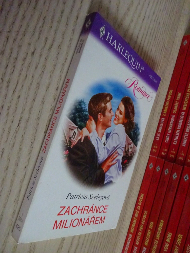 ZACHRÁNCE MILIONÁŘEM, PATRICIA SEELEYOVÁ, **an