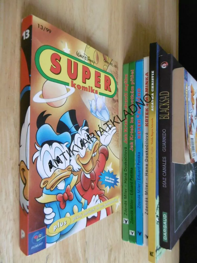 SUPER KOMIKS DISNEY, KAČER DONALD, 250 STRAN, 13/99