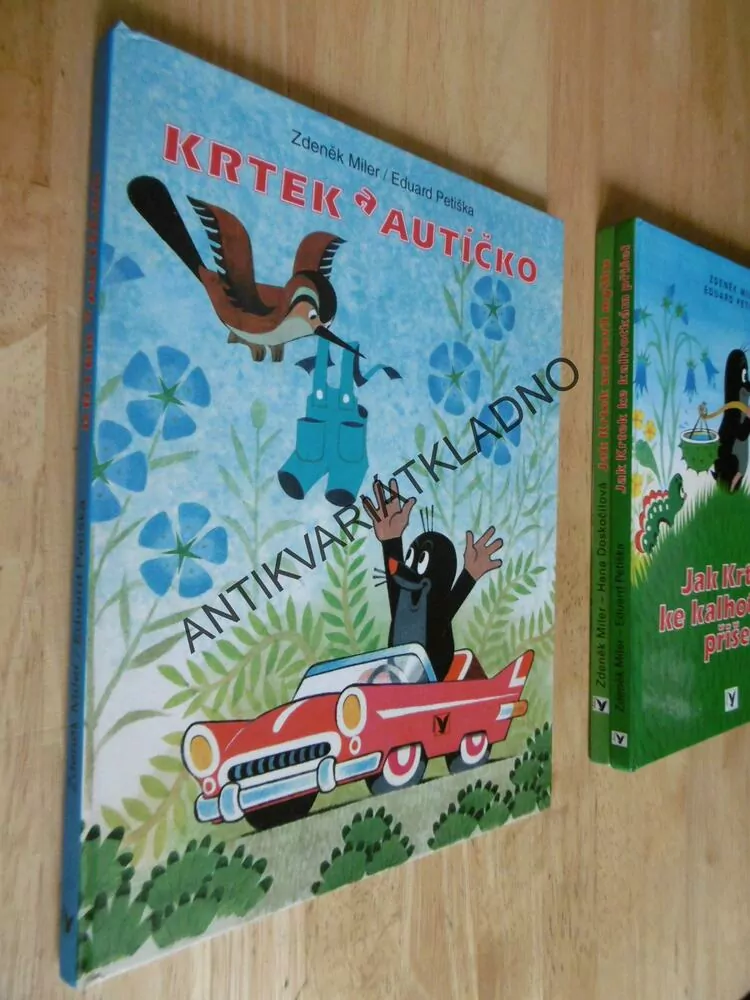 KRTEK A AUTÍČKO, MILER, PETIŠKA, **an