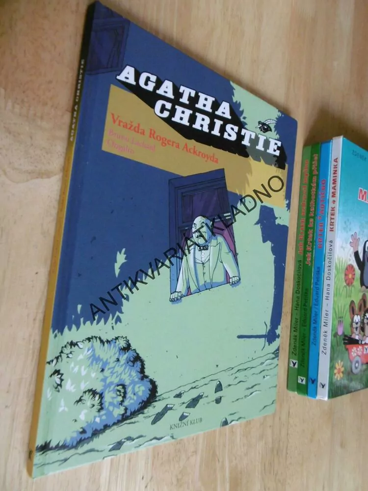 VRAŽDA ROGERA ACKROYDA, AGATHA CHRISTIE, KOMIKS, 