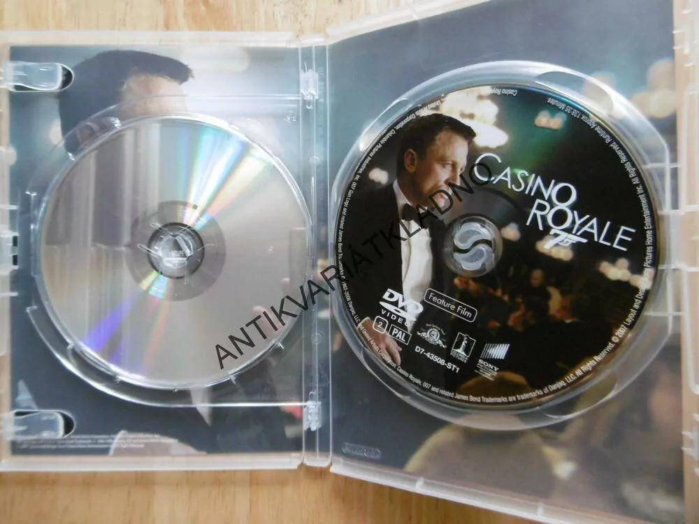 CASINO ROYALE 007, DVD FILM 